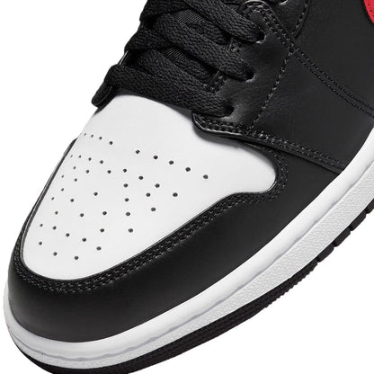 Jordan Mens Air Jordan 1 Low 553558 063 White Toe - Size 9.5