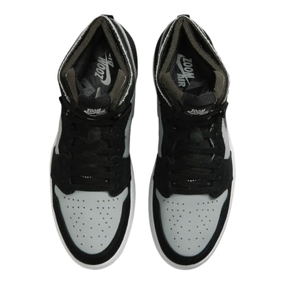 Nike Men's Air Jordan 1 Zoom CMFT 2 Sneaker Black/White-lt Smoke Grey