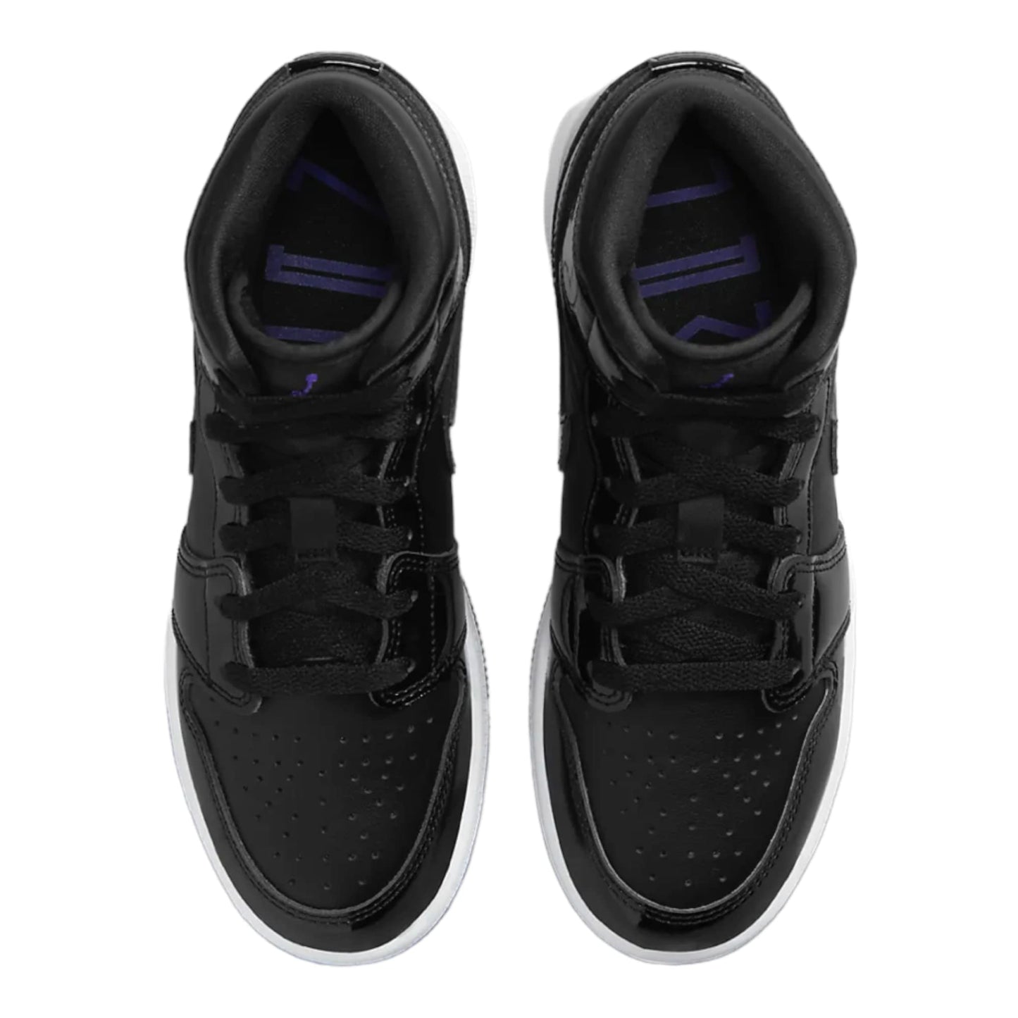 Nike Kid's Air Jordan 1 Mid Sneaker Black/Dark Concord/White