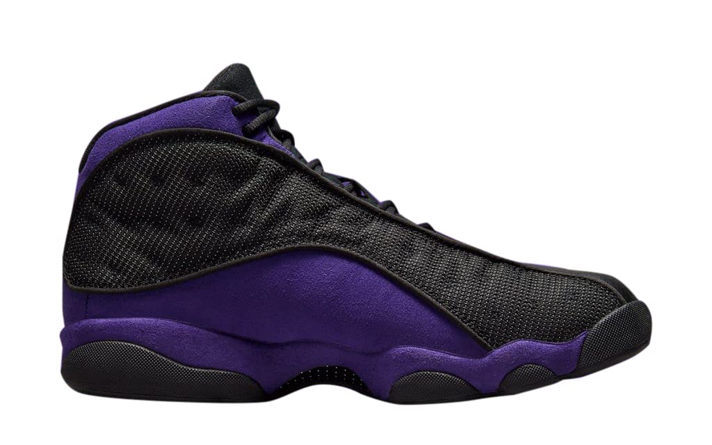Nike Men's Air Jordan 13 Retro Sneaker Black/White-court Purple