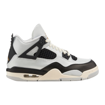 Nike Kid's Air Jordan 4 Retro Sneaker Pure Platinum