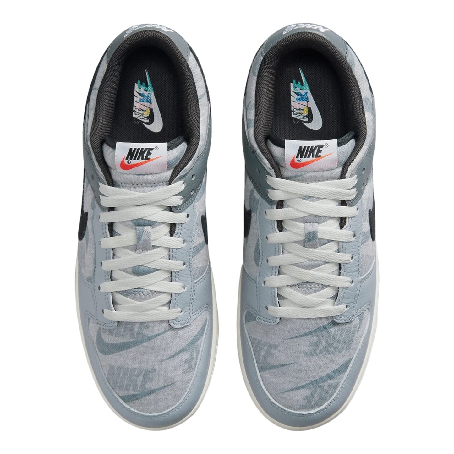 Nike Jordan 1 Low Bred Toe Men's Grey