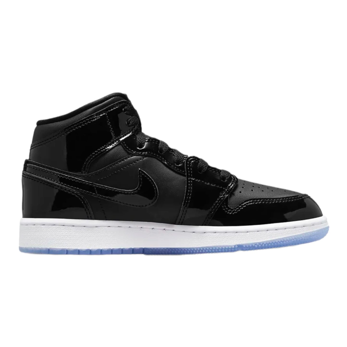 Nike Kid's Air Jordan 1 Mid Sneaker Black/Dark Concord/White