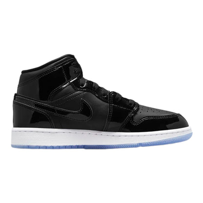 Nike Kid's Air Jordan 1 Mid Sneaker Black/Dark Concord/White