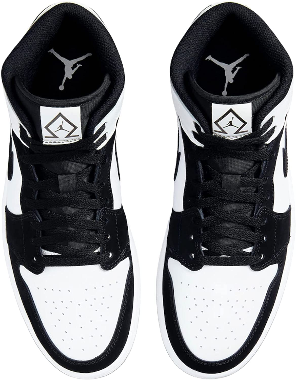 Nike Men's Air Jordan 1 Retro High OG Sneaker White Black Multi Color