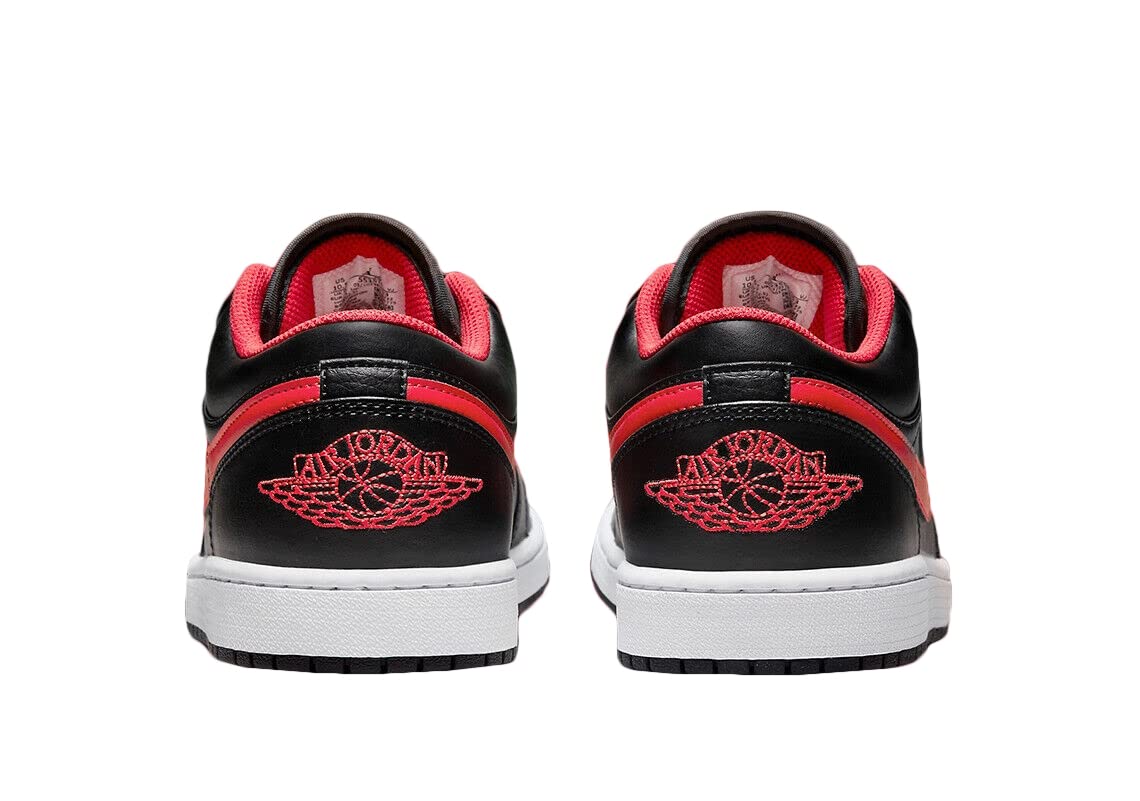 Jordan Mens Air Jordan 1 Low 553558 063 White Toe - Size 9.5