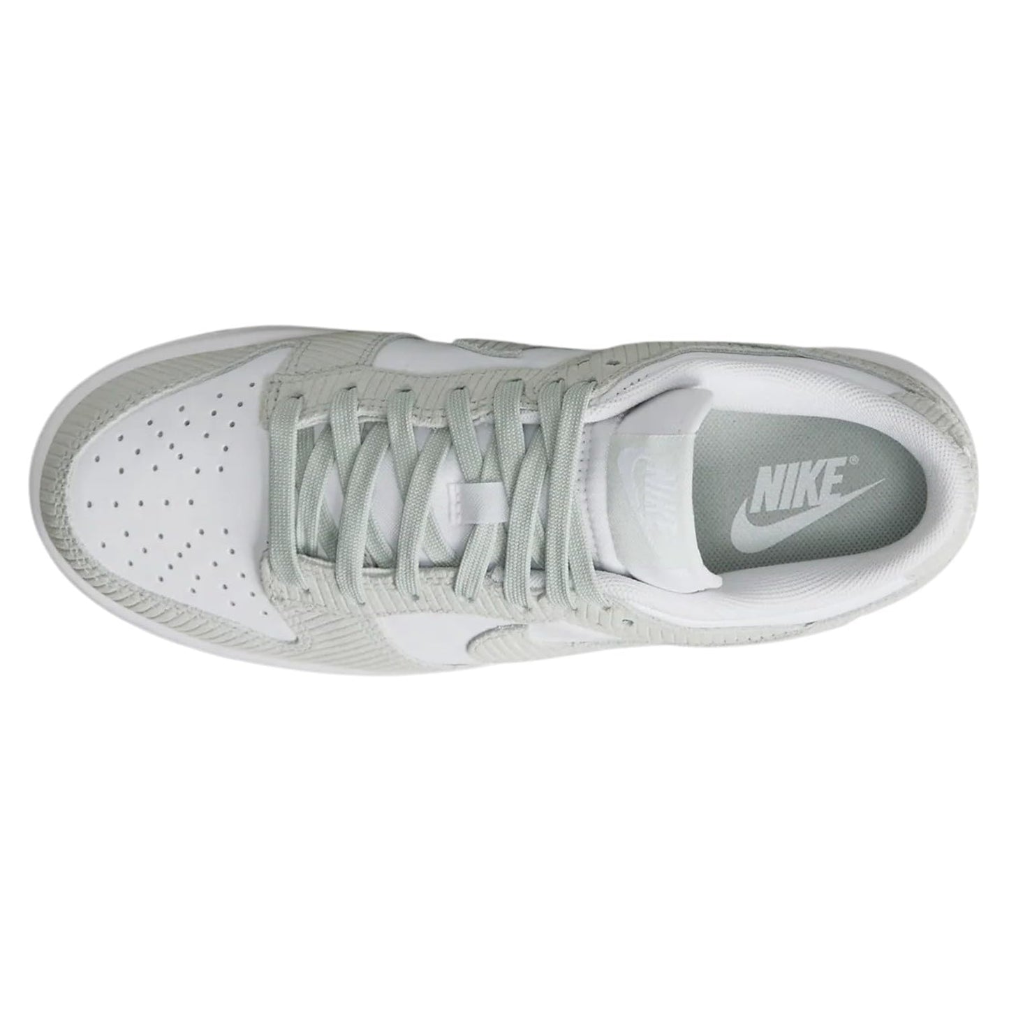 Nike Womens Dunk Low Sneaker White Light Silver