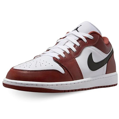Nike Men's Air Jordan 1 Low SE Sneaker White/Seafoam/Sail