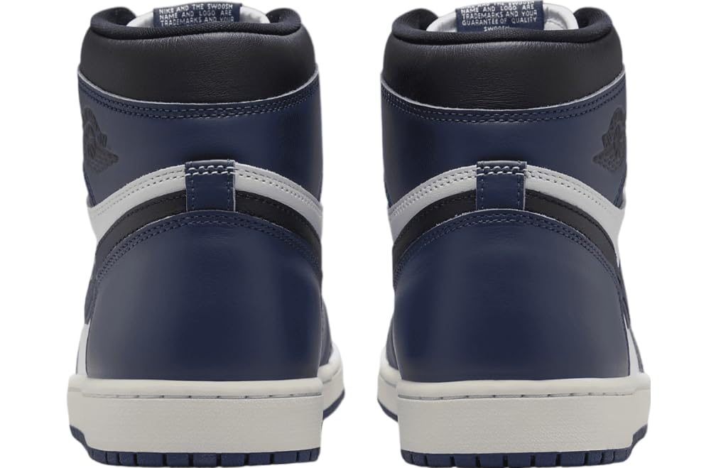 AIR JORDAN 1 Retro High OG Men's Shoes Midnight Navy/White/Sail/Black