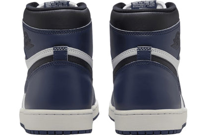 AIR JORDAN 1 Retro High OG Men's Shoes Midnight Navy/White/Sail/Black