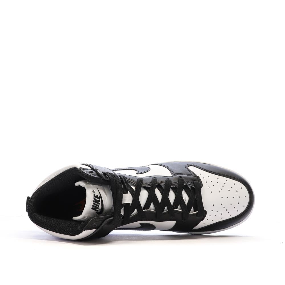 Nike Mens Dunk High Retro White Black Total Orange