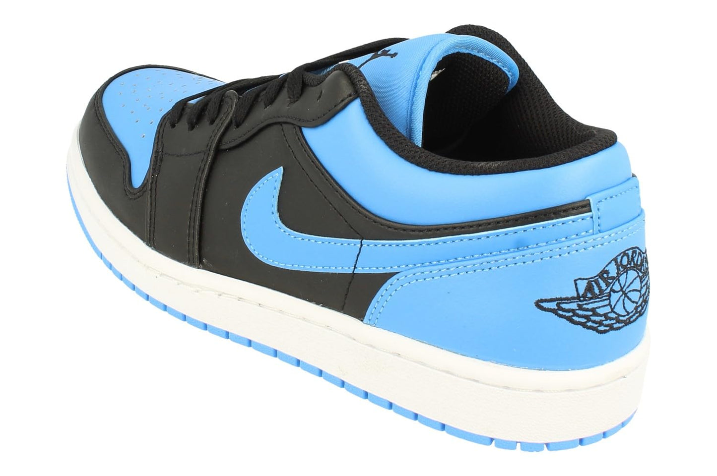 Nike Mens Air Jordan 1 Basso Black Blue University 041