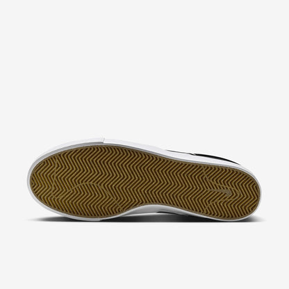Nike SB Janoski+ Slip Skate Shoes (FN5893-001, Black/Black/Black/White)