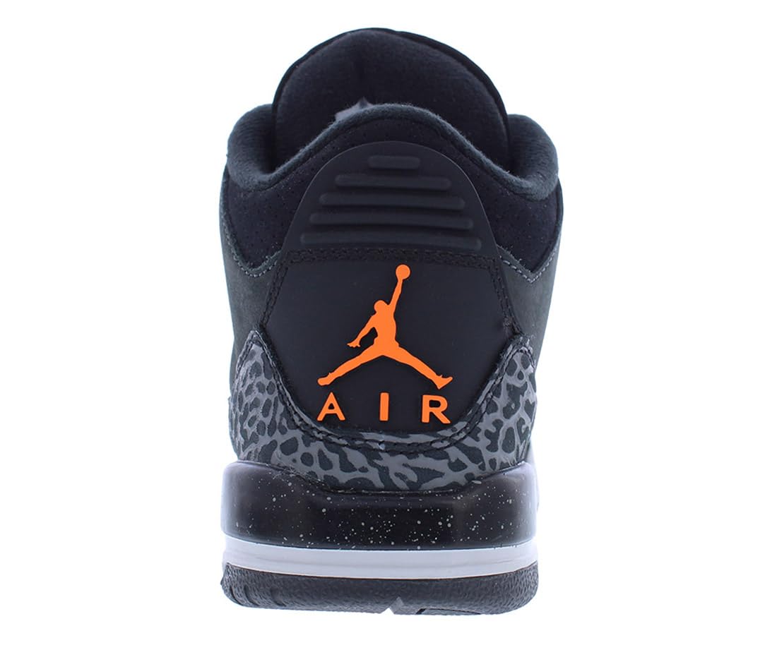 Retro Jordan 3 GS - Night Stadium, Total Orange, Black by Nike