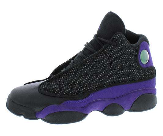 Jordan Girl's Air Jordan 13 Retro Black/Court Purple/White