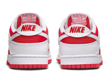 Nike Jordan 1 Low Bred Toe Men's University Red/White