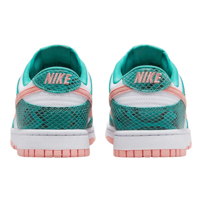 Nike Jordan 1 Low Bred Toe Men's Colour Tea Leaf Washed Coral Bleached