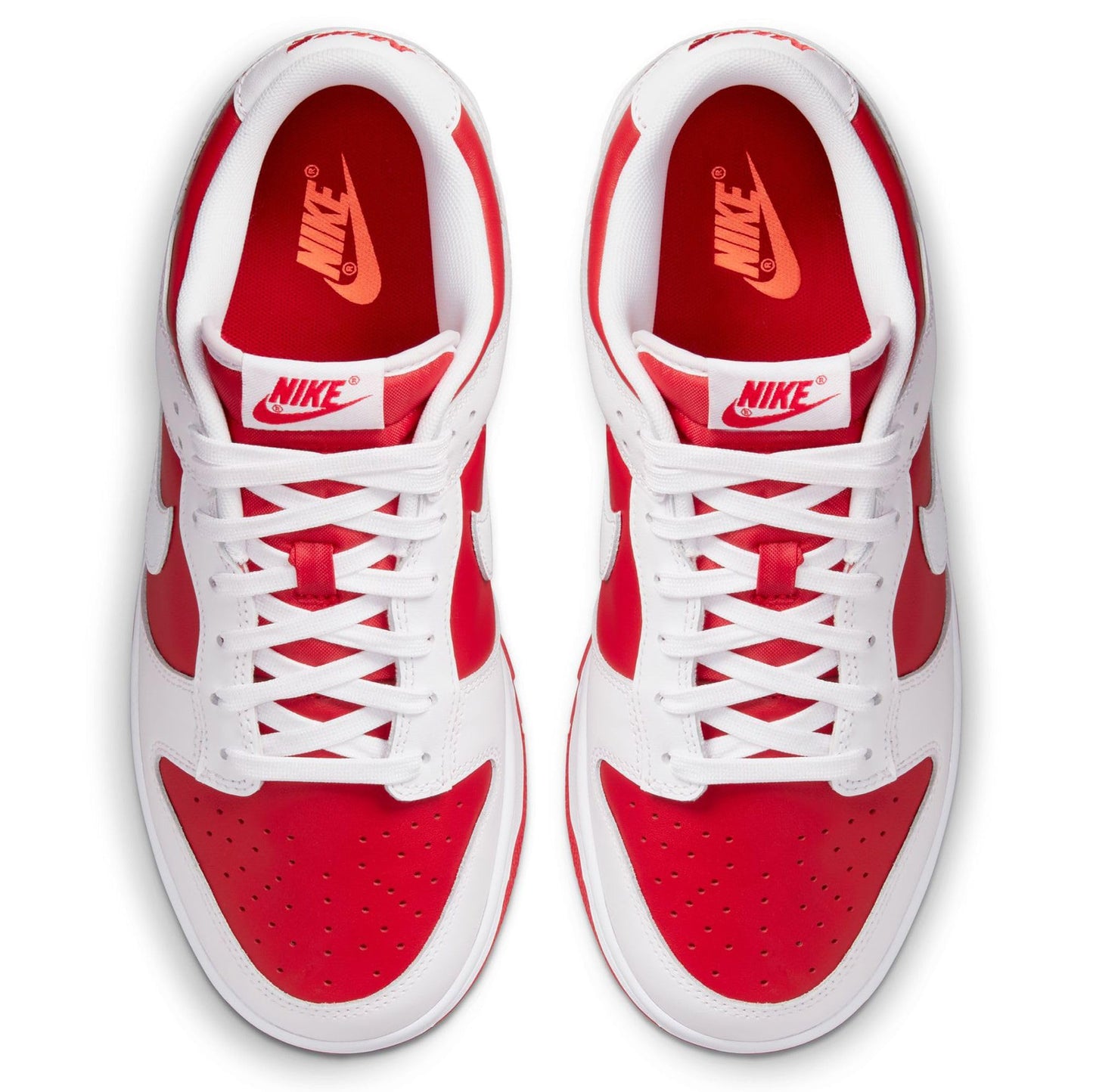 Nike Jordan 1 Low Bred Toe Men's University Red/White