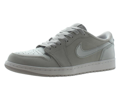 Nike Men's Air Jordan 1 Low Shoes Neutral Grey/White/Silver