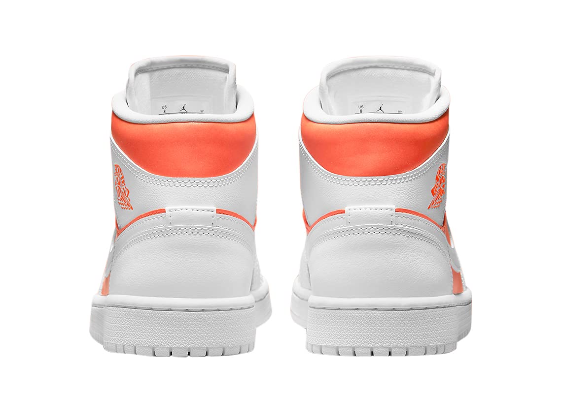 Nike Mens Basketball White/Bright Citrus