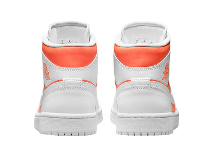 Nike Mens Basketball White/Bright Citrus