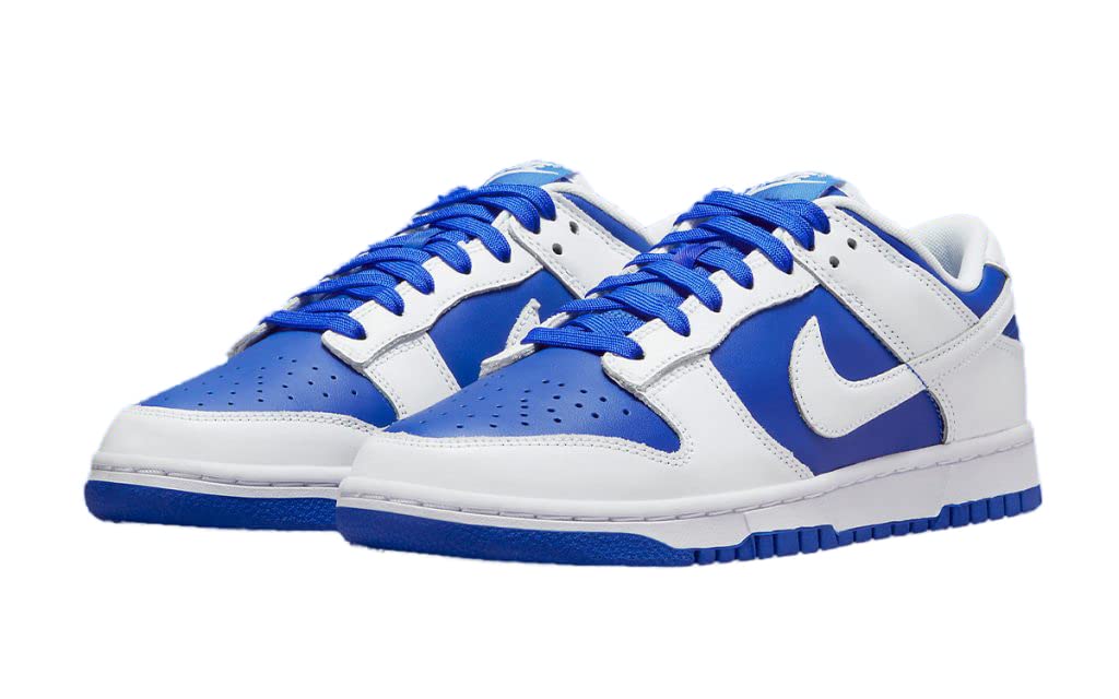 Nike Men's Dunk Low Sneaker Racer Blue/White