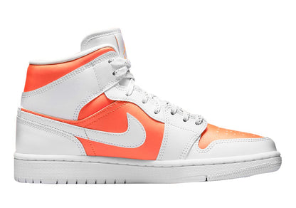 Nike Mens Basketball White/Bright Citrus