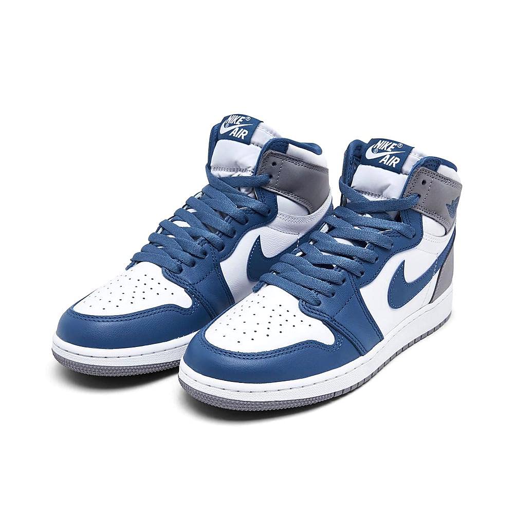 Jordan 1 Retro High OG GS True Blue/White Cement Grey