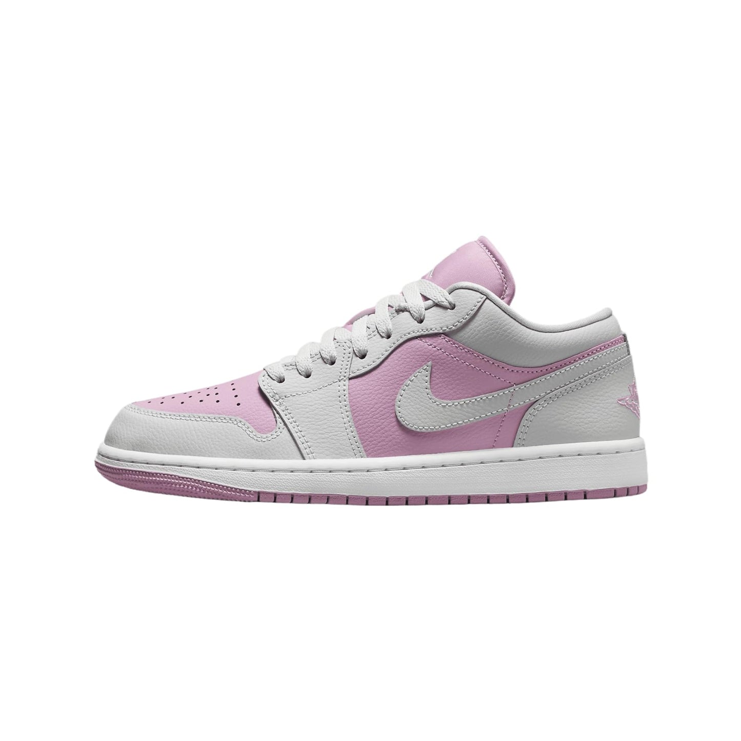 Air Jordan 1 Low Women's Shoes (DC0774-510, Orchid/White/Neutral Grey) Size 11.5