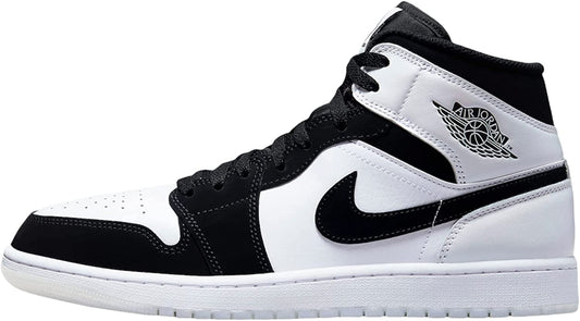 Nike Men's Air Jordan 1 Retro High OG Sneaker White Black Multi Color