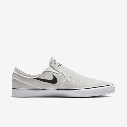 Nike SB Janoski+ Slip Skate Shoes (FN5893-100, Summit White/Summit White/White/Black)