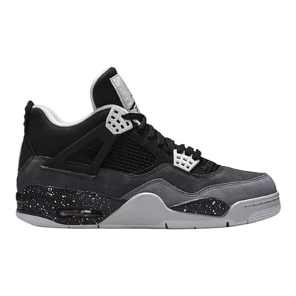 Nike Jordan 4 Retro Mens Shoes Black/White Anthracite-black
