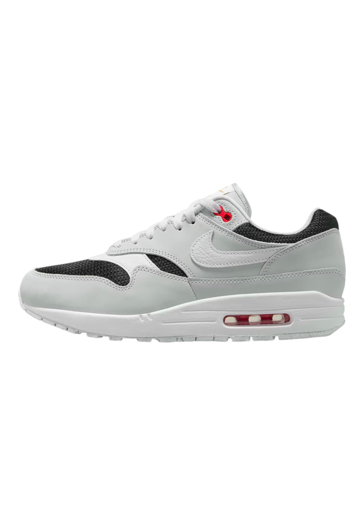 Air Max 1 PRM Nike - White, Black, Sport Red