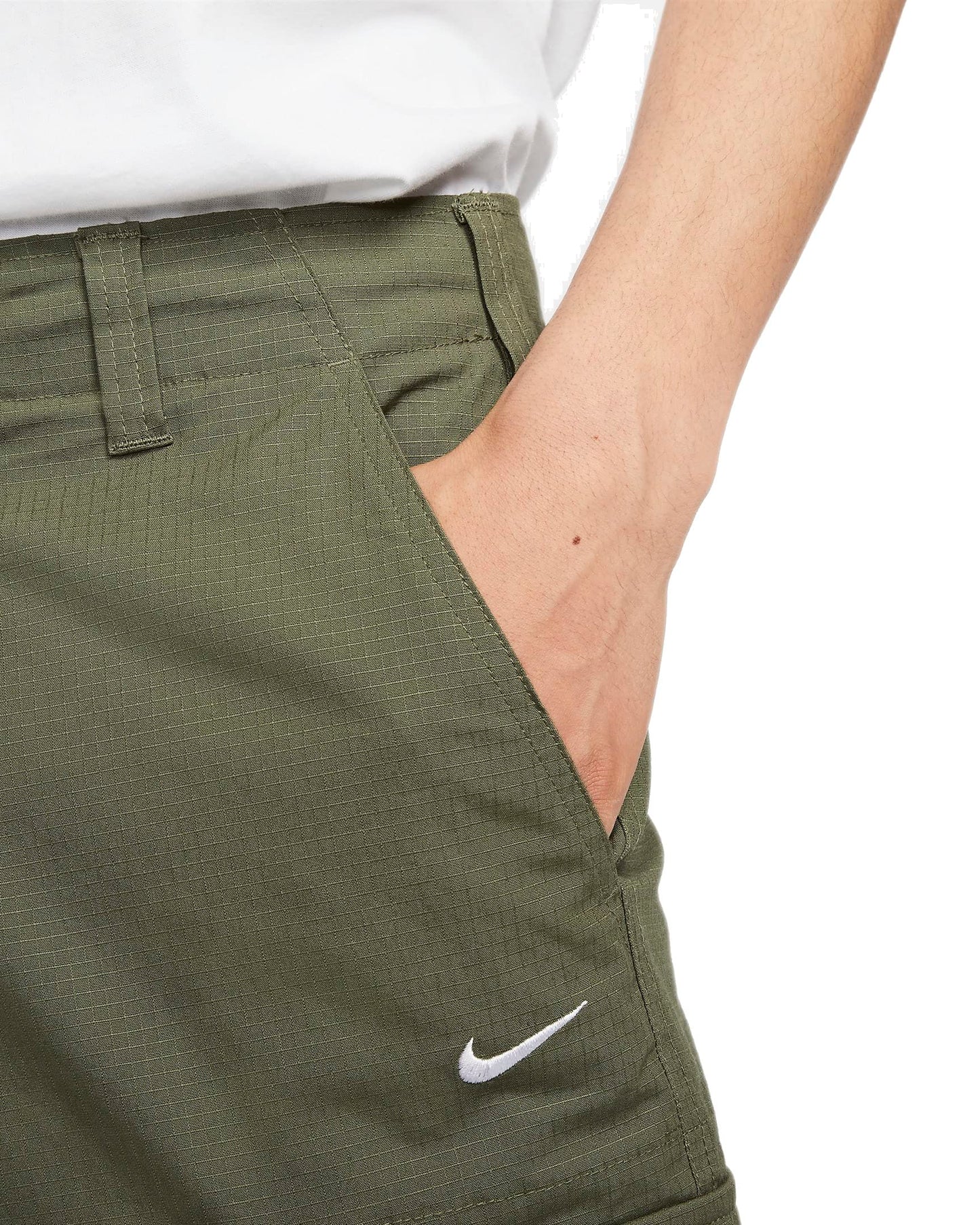 Nike SB Kearny Skate Cargo Pants (as1, Numeric, Numeric_32, Regular, Regular, Medium Olive/White)