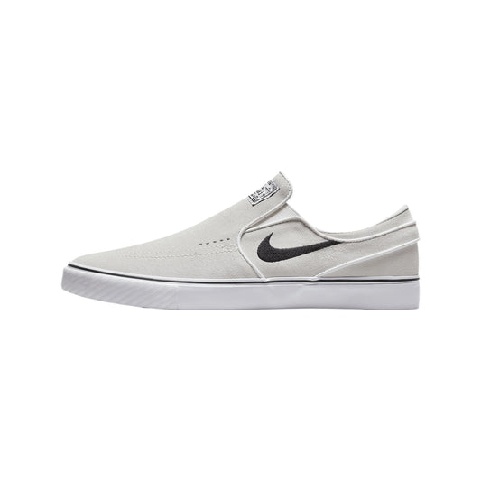 Nike SB Janoski+ Slip Skate Shoes (FN5893-100, Summit White/Summit White/White/Black)