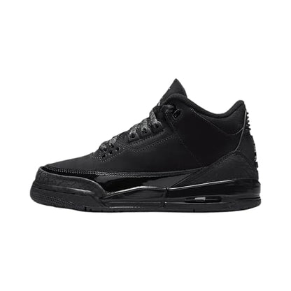 Nike Kids' Air Jordan 3 Retro Shoes Black/White/Dark Charcoal