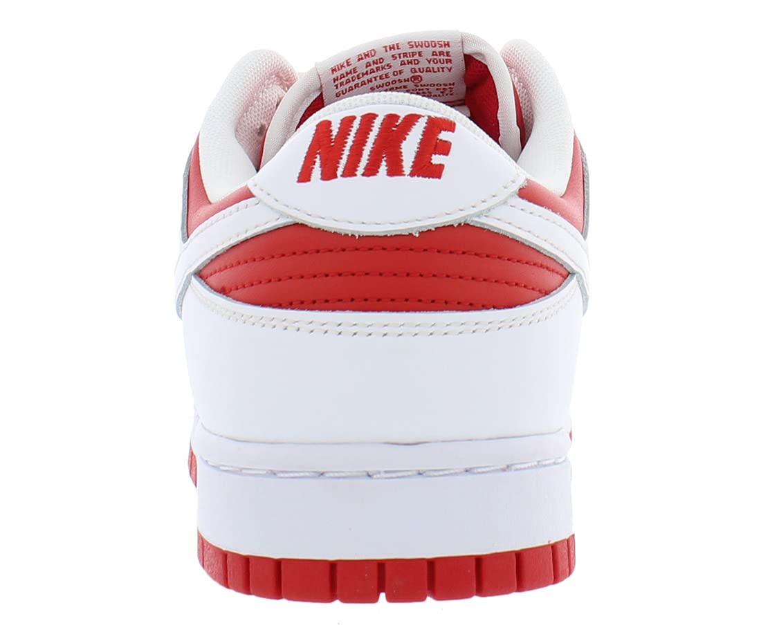 Nike Men's Dunk Low Sneaker Championship Red/White