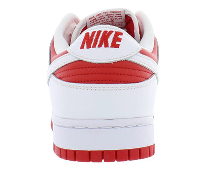 Nike Men's Dunk Low Sneaker Championship Red/White