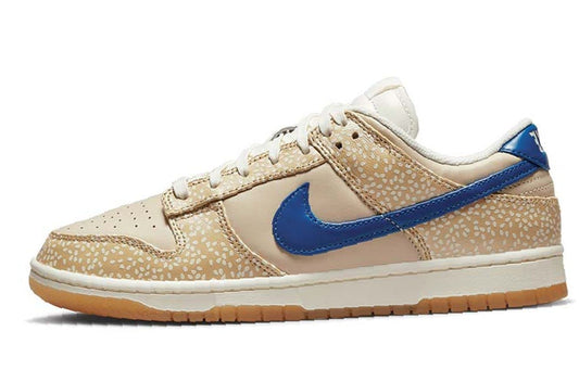 Nike Men's Dunk Low Sneaker Bagel Sesame/Blue Jay/Sail/Sanddrift