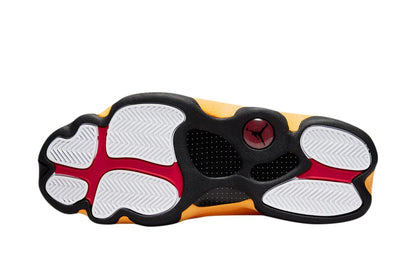 Nike Men's Air Jordan 13 Shoes White/University Red-del Sol