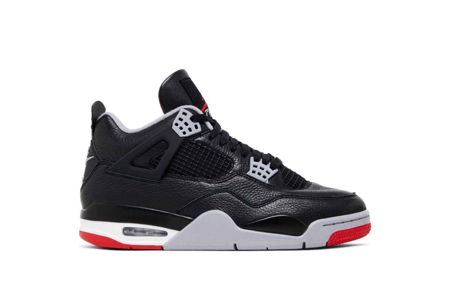 Nike Jordan 4 Retro Mens Shoes Black/Red