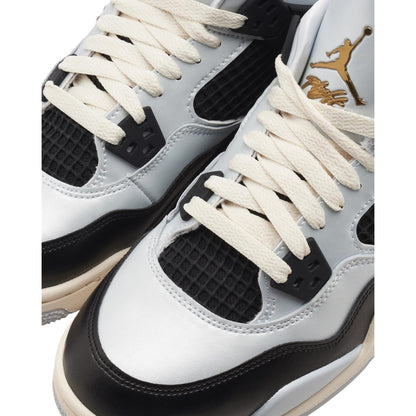 Nike Kid's Air Jordan 4 Retro Sneaker Pure Platinum