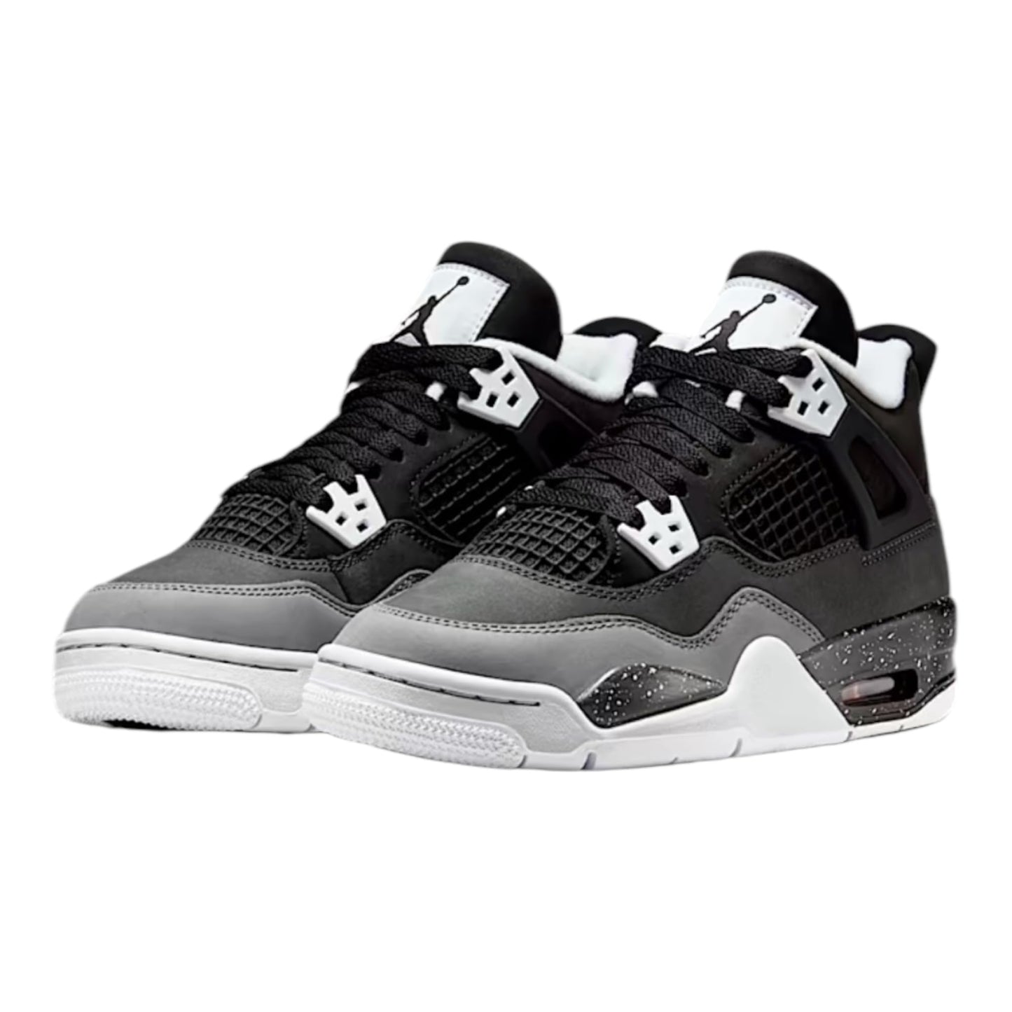 Nike Kid's Air Jordan 4 Retro Sneaker Black/White-anthracite-black