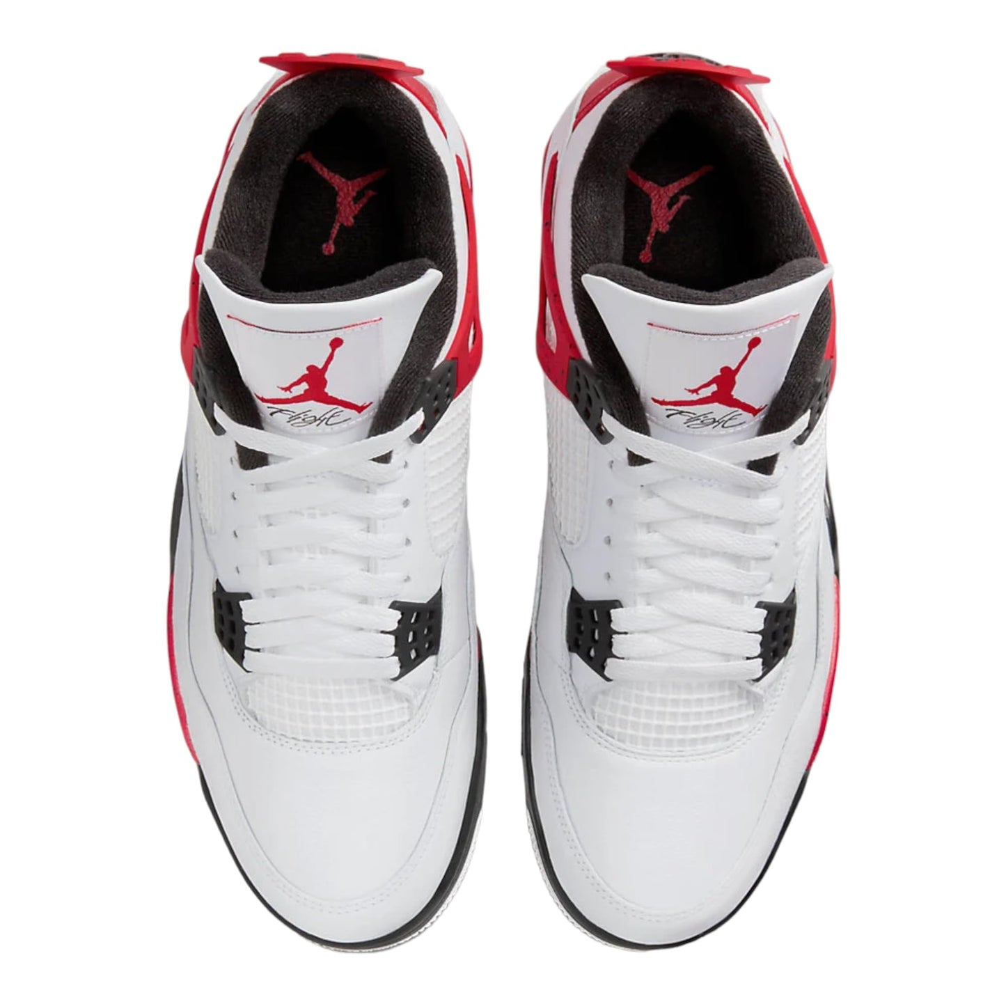 Nike Men's Air Jordan 4 Retro Sneaker White/Fire Red-black Cement