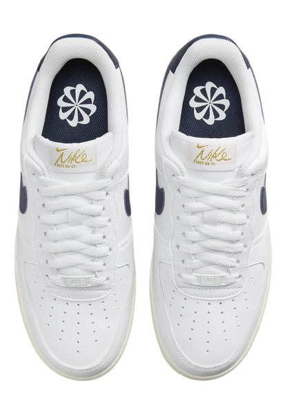Nike Air Force 1 '07 Womens Shoes White/Obsidian-pale Ivory