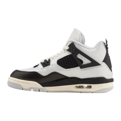 Nike Kid's Air Jordan 4 Retro Sneaker Pure Platinum
