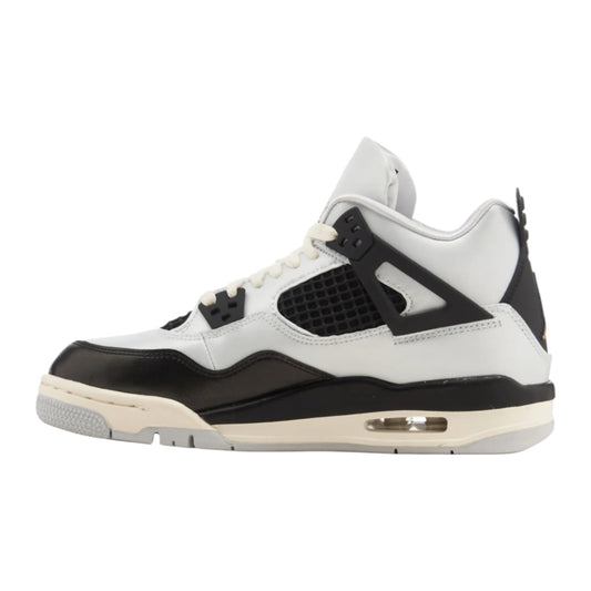 Nike Kid's Air Jordan 4 Retro Sneaker Pure Platinum