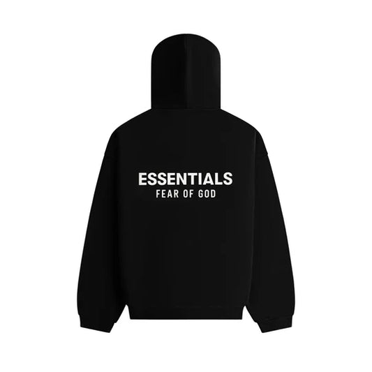 New Black & White Fear of God Essentials Men's Hoodie