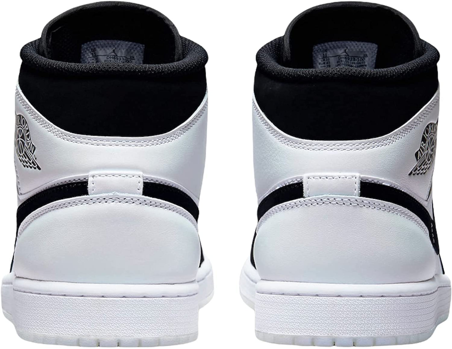 Nike Men's Air Jordan 1 Mid SE Sneaker White/Black-multi-color