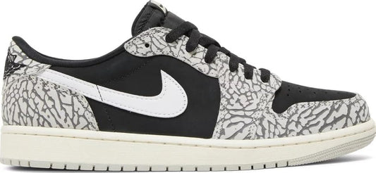 Men's Jordan 1 Retro Low OG Black Cement Blk//Grey/Wht (CZ0790 001)